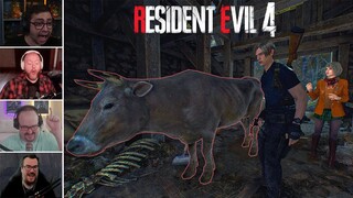 Resident Evil 4 Remake, Streamers Funny/Entertaining Moments Compilation Part 1 (Funny Moments)
