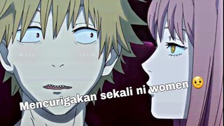 Denji & Makima nobar di bioskop 🥵 scene chainsaw man yang baru ditemukan 🗿