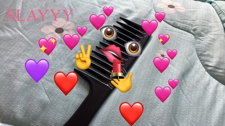 I didn’t know hair combs are so SLAYY