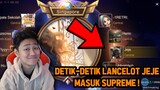 DETIK-DETIK LANCELOT JEJE MASUK SUPREME TOP GLOBAL ! - Mobile Legends