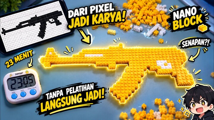 Dari Pixel Jadi Senapan?! 😳