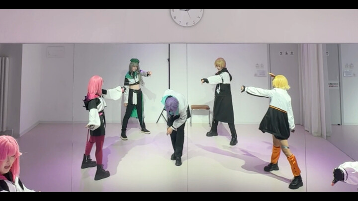 【PJSK/WS】استوديو تدريب يضاهي التدريب العسكري! خطة الفلاش موب الحضرية لرقص الدوجي مع «الفتى الميت الس