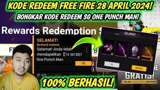 KODE REDEEM FREE FIRE TERBARU 28 APRIL 2024 HARI INI | KODE REDEEM FF TERBARU 28 APRIL 2024