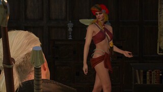 The Witcher 3 Priscilla hôm nay mặc ít hơn một chút! bị sốc! Bạn đã bao giờ thấy một Priscilla sexy 