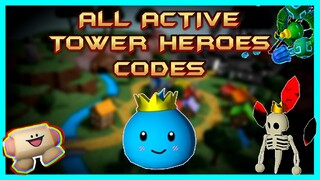 All Active Tower Heroes Codes In A One Minute Video (Roblox)