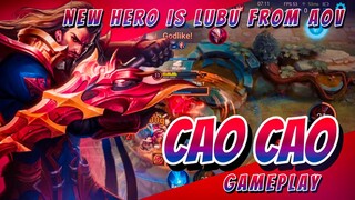 New Hero Cao Cao Gameplay | Lubu AoV But Better | Honor of Kings | HoK