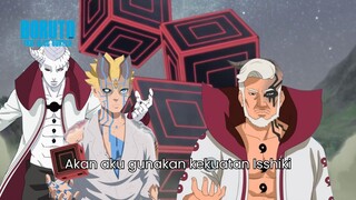 Boruto Menggunakan Kekuatan Isshiki - Boruto Two Blue Vortex