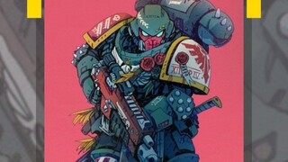 战锤40k--二次元画风
