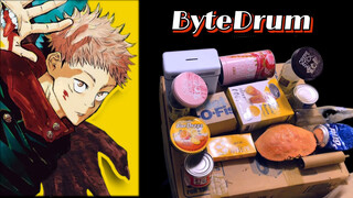 [Memainkan Musik dengan Sampah] "Jujutsu Kaisen OP" ByteDrum Eve