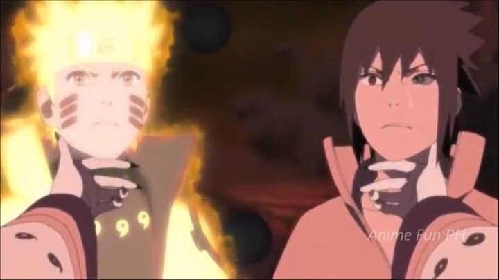 Naruto Enters The War - Everyone see Naruto’s Nine tails Mode For The First Time