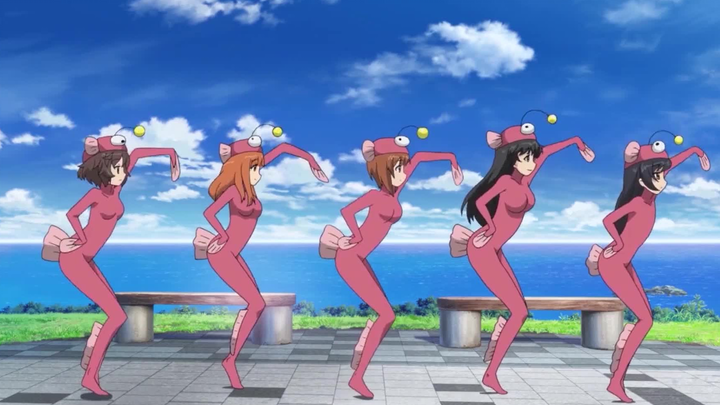Those magical dances in anime