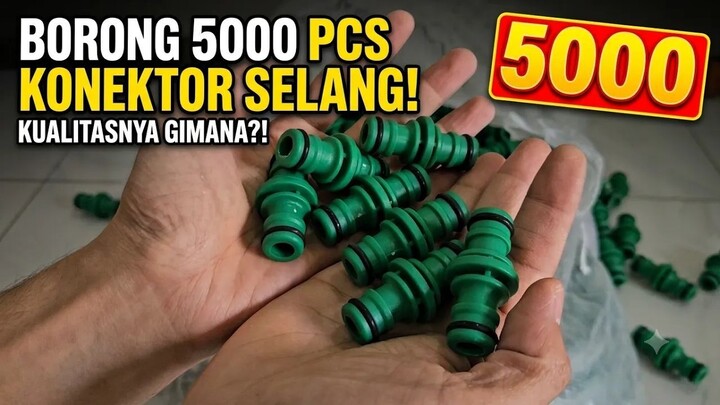UNBOXING PAKET 5000 PCS KONEKTOR SELANG