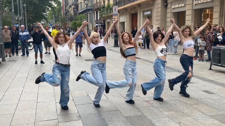 [K-POP Roadshow] Spanish EST Dance Troupe Street Dance Performance: LE SSERAFIM "UNFORGIVEN"