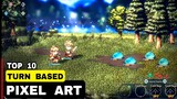 Top 10 TURN BASED PIXEL ART Games RPG for android iOS | Pixel art Turn based games mobile