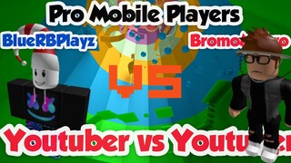 Racing A Pro Mobile Youtuber In TOH. Mobile Vs. Mobile!