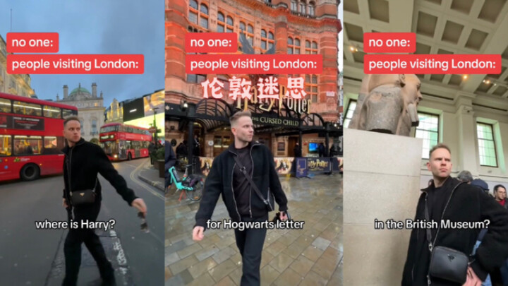 Những người đi chơi ở London belike: