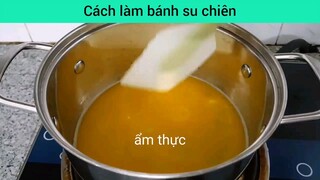 làm bánh su chiên ngon