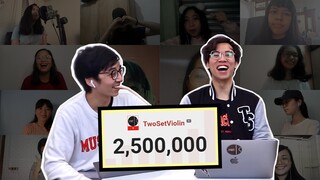 we made a pop song WITH #TwoSetViolin for their 2.5M subs | You Stand Out (Ordinary People)