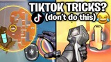 when irons try to use TikTok tricks in game 💀