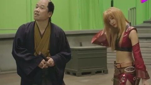 [Gintama live-action version] Trivia: Nainao turned around coldly because of laughter, blame Sato for being too funny