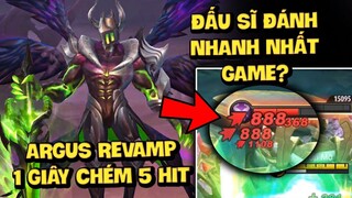 MLBB | LÀM LẠI ARGUS: SỬA ULTI, 1 GIÂY CHÉM 5 HIT? ĐẤU SĨ ĐÁNH NHANH NHẤT GAME!! | Tốp Mỡ Gaming