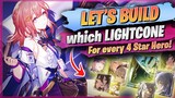 Honkai Star Rail LIGHTCONES for EVERY 4 Star Character