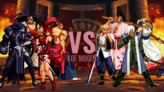 Samurai Shodown Team Vs The Last Blade Team Kof Mugen