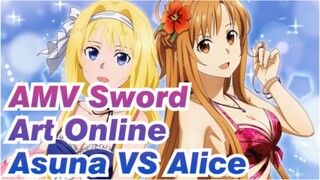 [AMV Sword Art Online] S3 UW Babak Asuna VS Alice