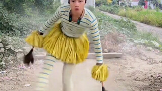 No makeup, face-showing foot-torturing dance!