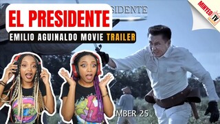 Latinas Reaction to El Presidente Movie Trailer | Emilio Aguinaldo Film | Philippines - Minyeo TV 🇩🇴