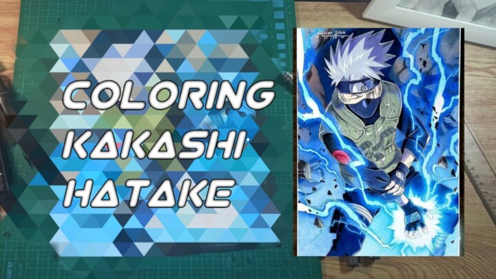 [speeddraw] coloring Kakashi hatake