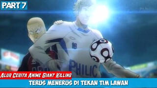 Terus Ditekan !!! Tim ETU Dipaksa Bertahan, Alur Cerita Anime Sepak Bola Giant Killing (Part 7)