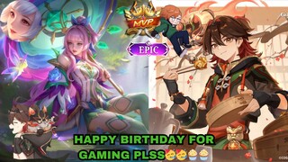 Today's birthday is Gaming!! and I wish for your good character on G.I