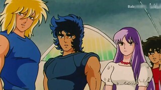 Saint Seiya: Sarna is in love with Seiya? Seiya is willing to fall off a cliff with Saori in his arm