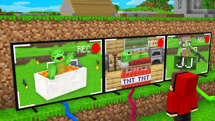 Why Is JJ Watching Mikey Family in Minecraft (Maizen)
