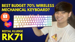 BEST Budget Wireless Mechanical Keyboard? Royal Kludge RK71