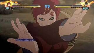 Gaara of the Desert vs Asuma Sarutobi