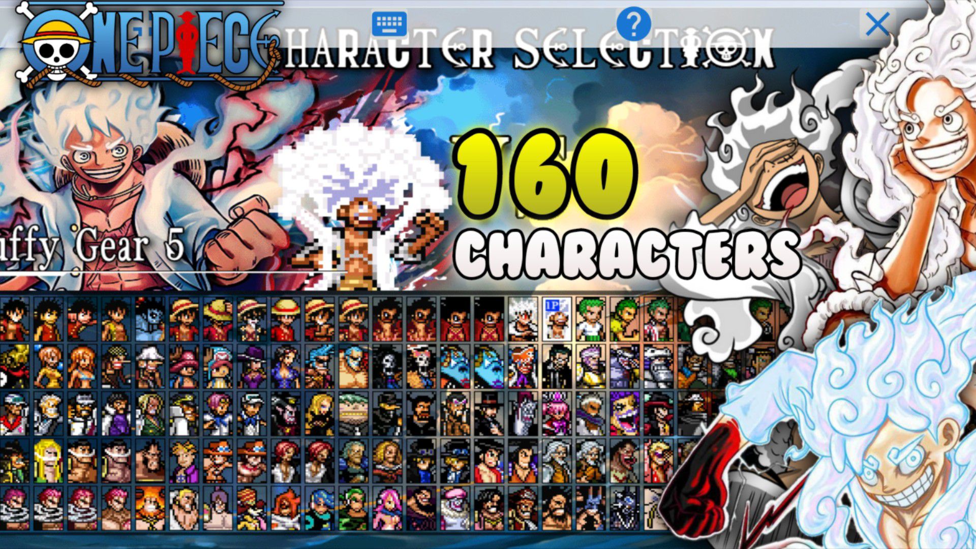 New Gear 5 One Piece Anime Mugen Android APK Download