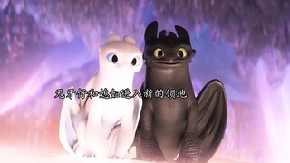 Hiccup menyadari bahwa Toothless akan berbahaya jika berada di dekatnya, jadi dia membiarkan Toothle