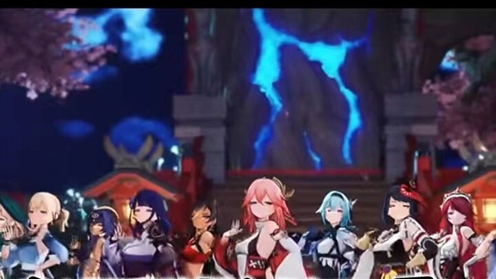[Genshin Impact Big Sister] Entrance animation mashup "Where are the big sister fans?"