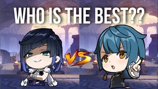 C0 F2P Yelan Vs C6 Xingqiu!! Who is the BEST?? [Genshin Impact]