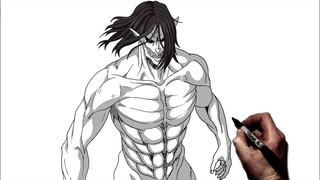 How To Draw The Attack Titan | Step By Step | Attack On Titan