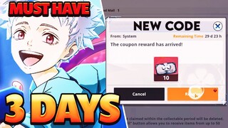 (NEW EU 10 PULL CODE) 3 DAYS AWAY FROM A MUST HAVE UNIT! Should You Summon? | Black Clover Mobile
