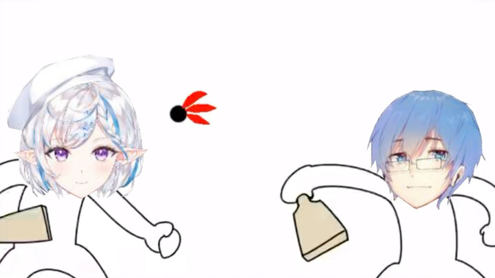 [Vase] The duel between Huamen and **Hao