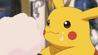 Pikachu: Kenapa orang bilang aku makan makanan anjing setiap hari? !