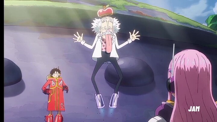 Luffy and Chopper with Vegapunk