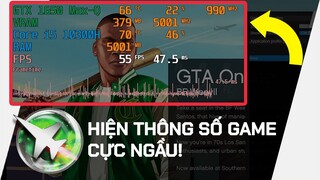 CÁCH ĐỂ HIỆN THÔNG SỐ TRONG GAME: Theo Dõi Nhiệt Độ, Xung Nhịp Phần Cứng Với MSI Afterburner