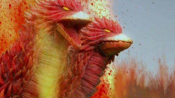 Ultraman Ginga Episode 3 Two-Headed Flame Beast