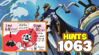 Hints One Piece Chap 1063 – Lộ diện Vegapunk mới! Vegapunk và Seraphim Kuma bị lỗi ở chap 1062