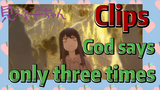 [Mieruko-chan] Clips |  God says only three times